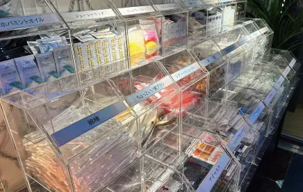 アメニティ＆入浴剤バー